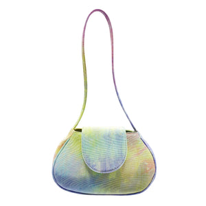 Ineva Baguette in Pastel Rainbow Tie Dye Moire - For the Ages