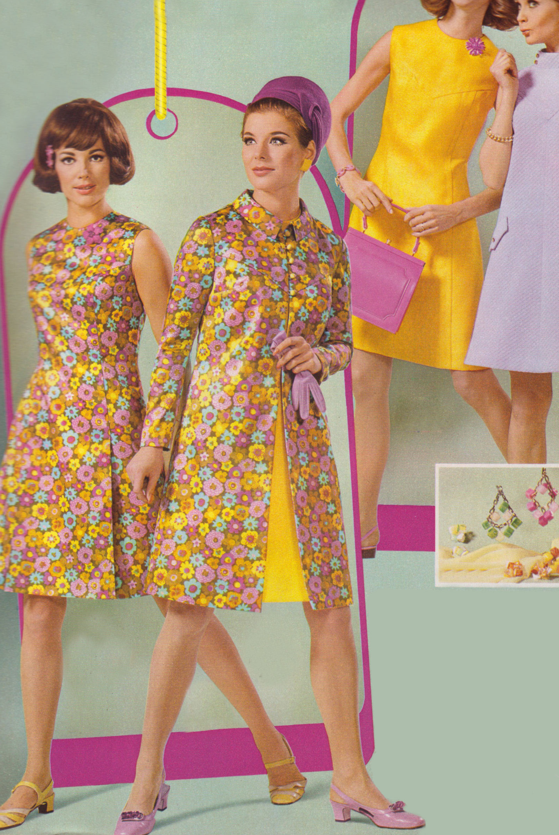 Key Elements of 1960's Fashion Design