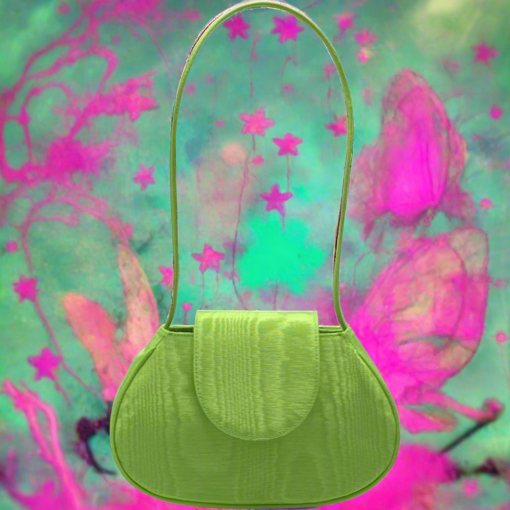 Ineva Baguette in Green Apple Moire