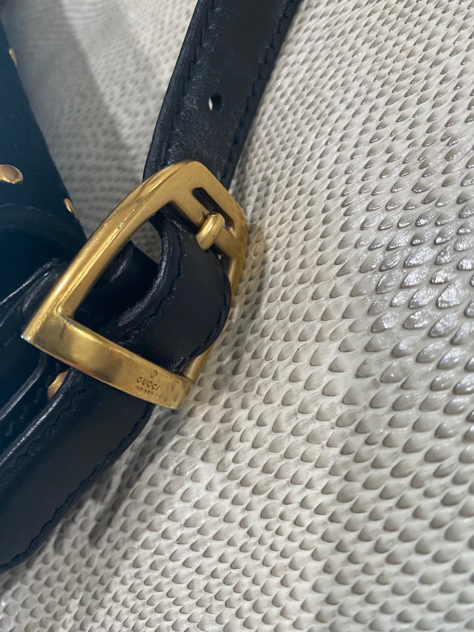 Buy Vintage Gucci x Tom Ford Horsebit 1955 Leather Top Handle Bag