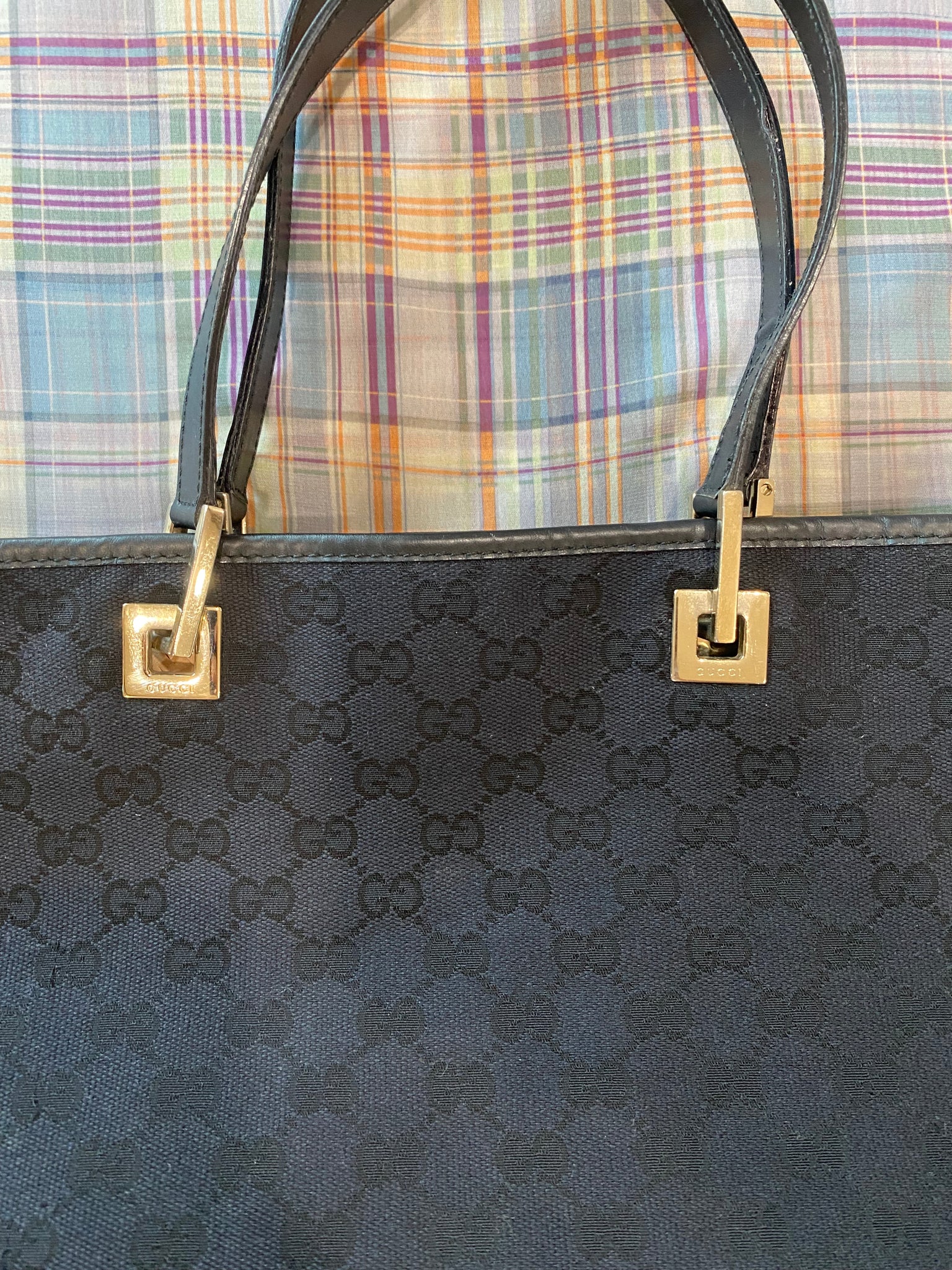 Gucci 'Eclipse' Logo Monogram Canvas Tote Bag
