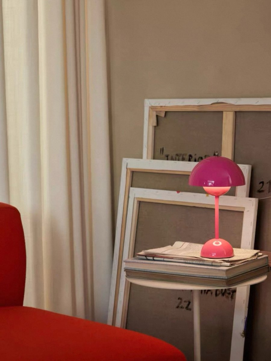 Colorful Mushroom Table Lamp, Flowerpot VP9 (6 Colors)