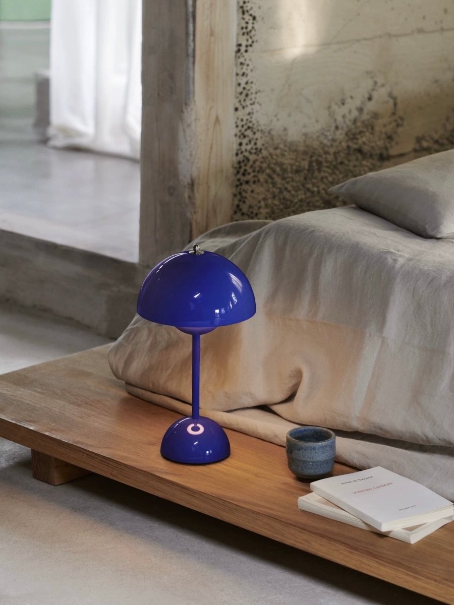 Colorful Mushroom Table Lamp, Flowerpot VP9 (6 Colors)