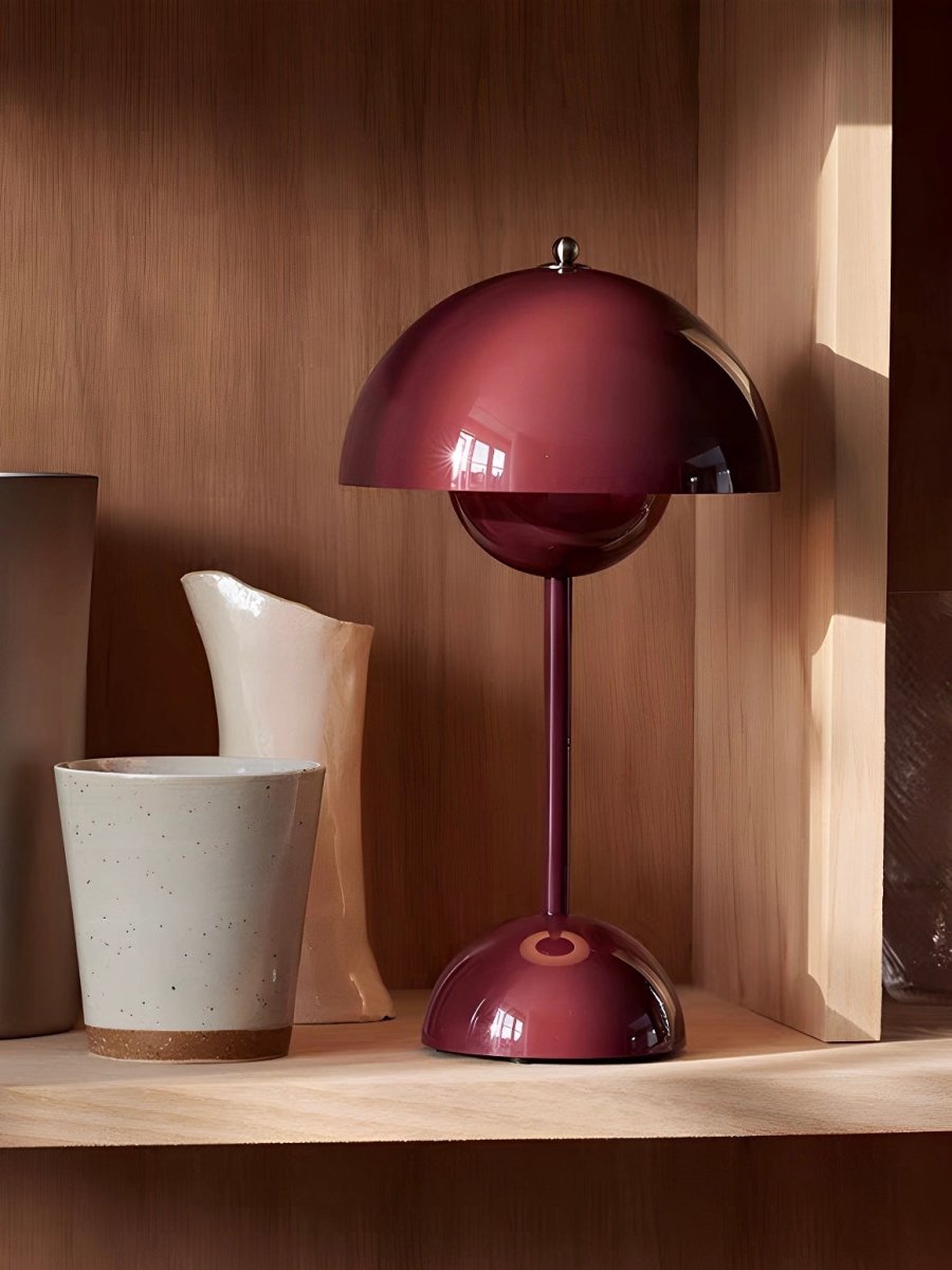 Colorful Mushroom Table Lamp, Flowerpot VP9 (6 Colors)