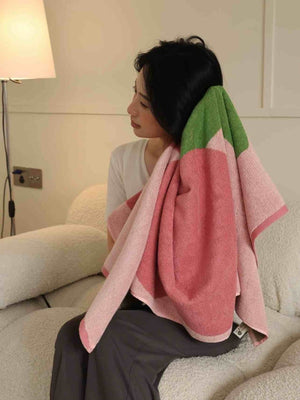 Whimsical Floral Bath Towel- 100% Staple Cotton