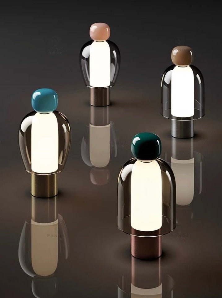 Dimmable + Portable Dot Table Lamp