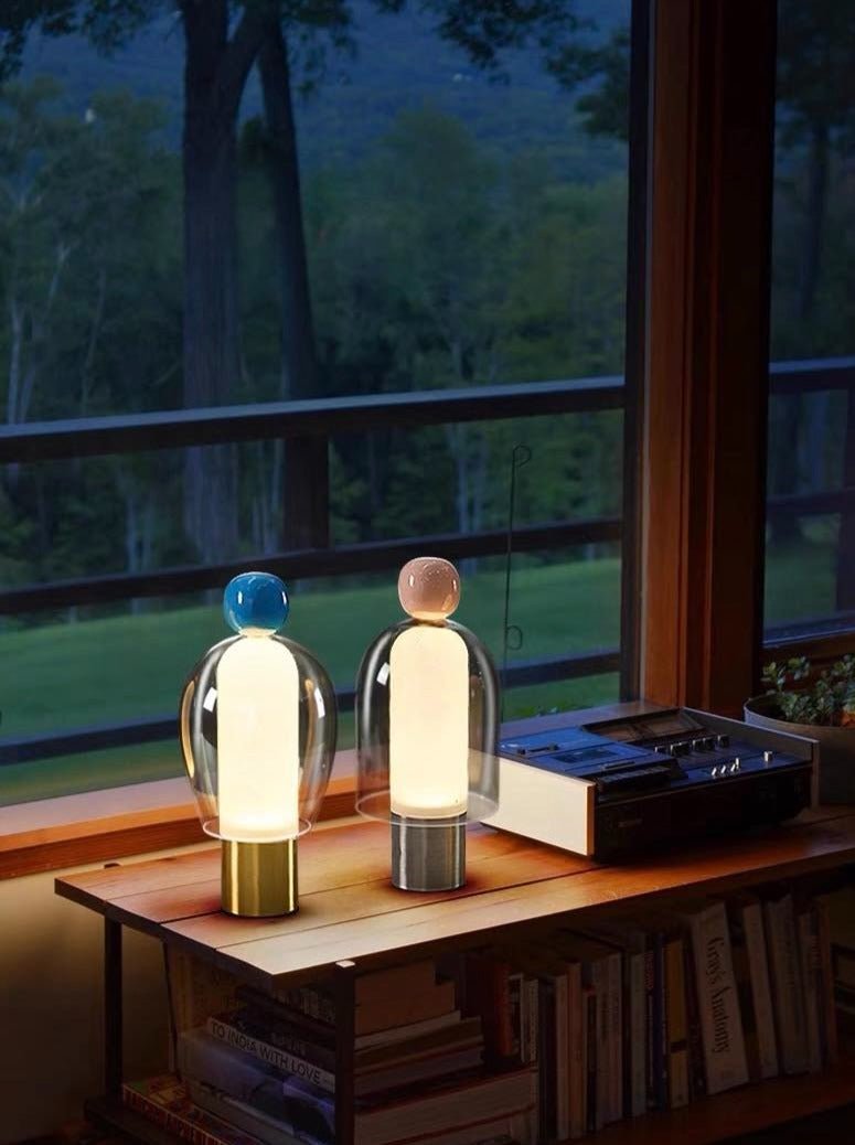 Dimmable + Portable Dot Table Lamp