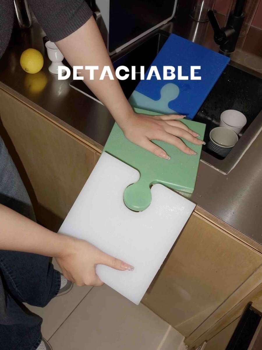 Puzzle Cutting Board, Detachable Mould-Proof Serving Board