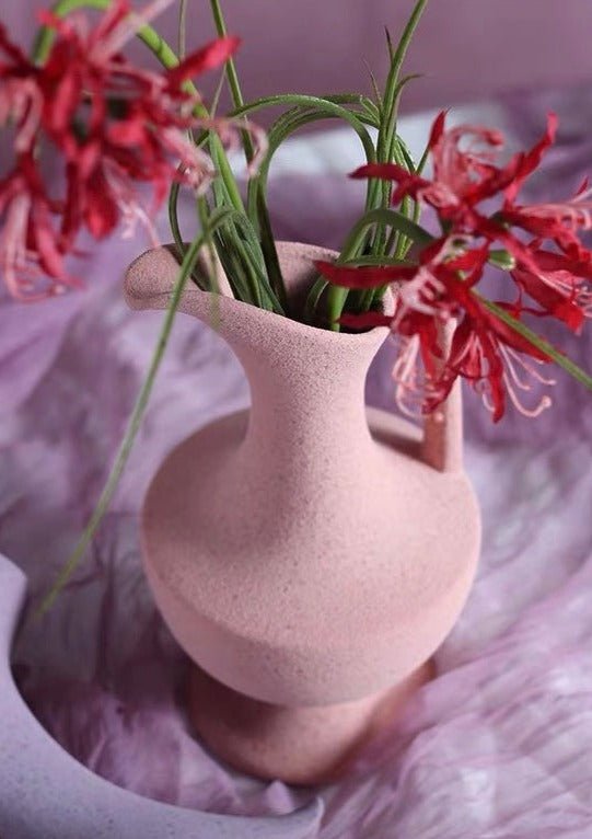 Handmade Medieval Style Ceramic Vase