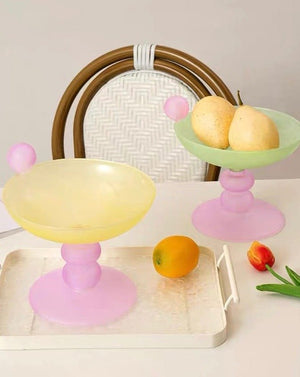 Jelly Bean Footed Fruit Bowl