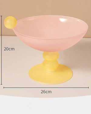 Jelly Bean Footed Fruit Bowl