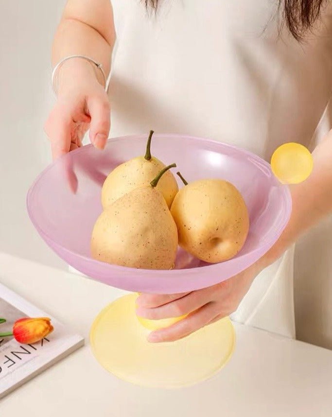 Jelly Bean Footed Fruit Bowl