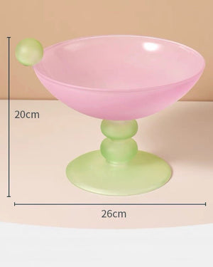 Jelly Bean Footed Fruit Bowl