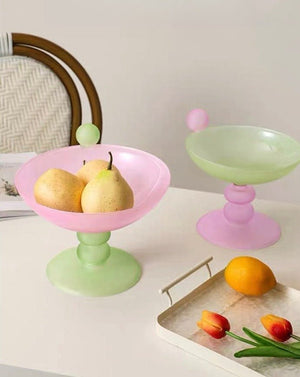 Jelly Bean Footed Fruit Bowl