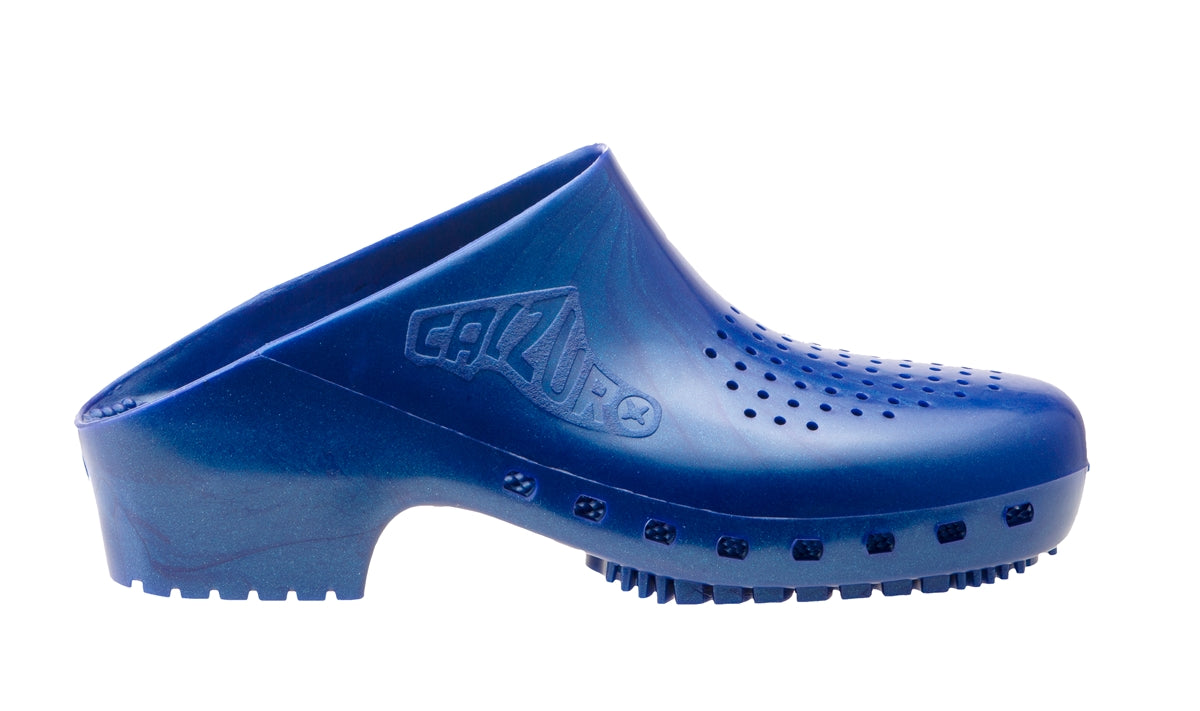 Classic With Holes Metallic Blue