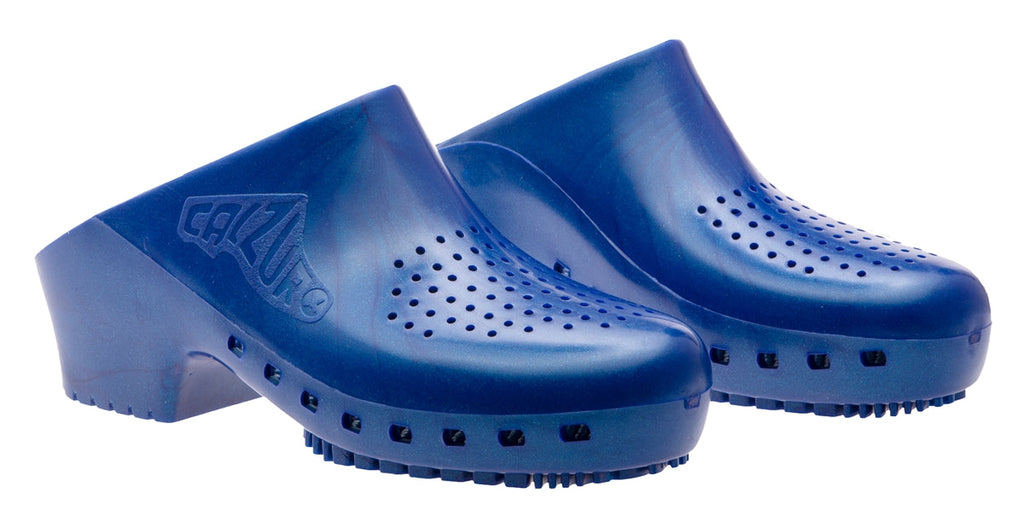 Classic With Holes Metallic Blue