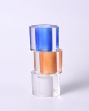 Modern Crystal Nugget Vase