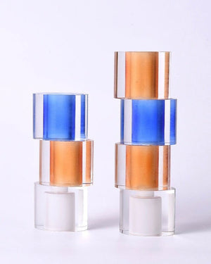 Modern Crystal Nugget Vase