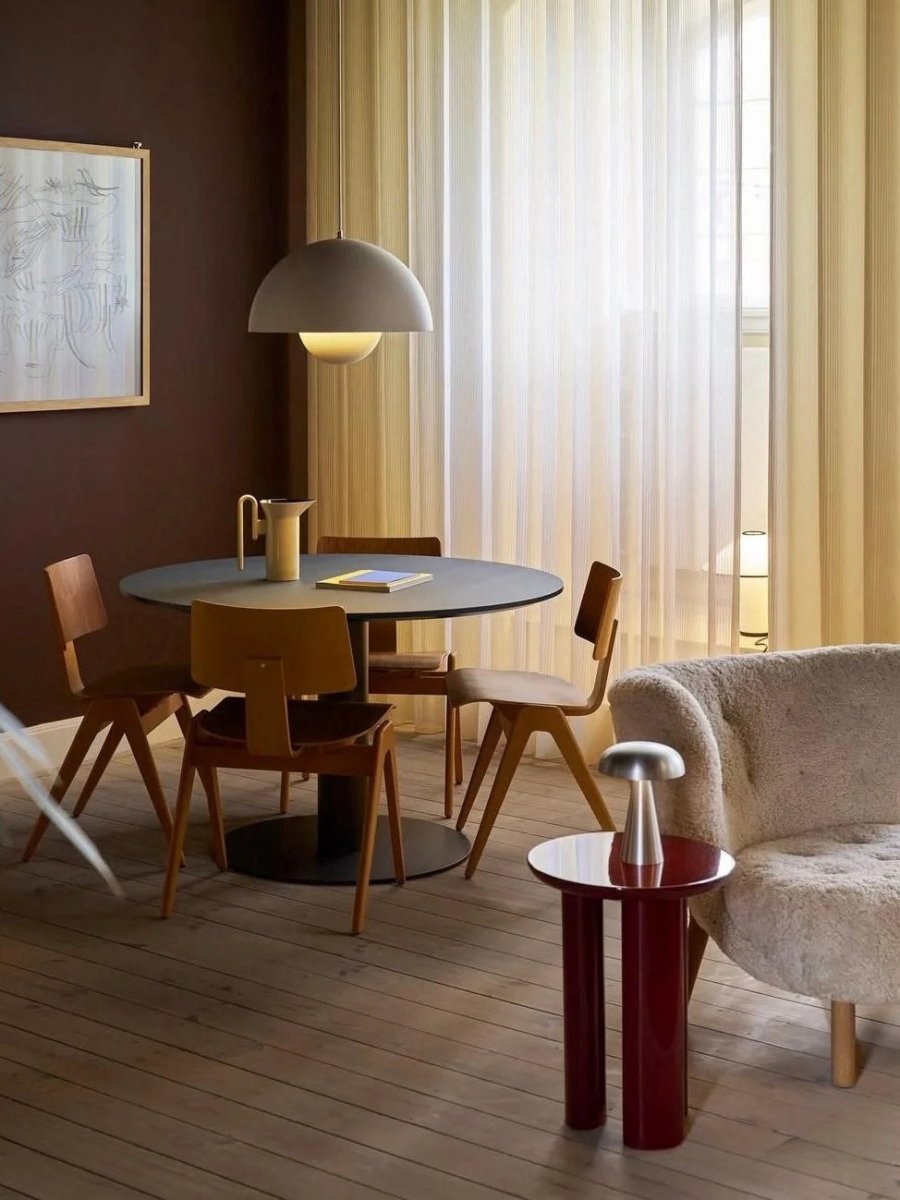 Modern Mushroom Dimmable/Portable Led Table Lamp - Como SC53 (5 Colors)