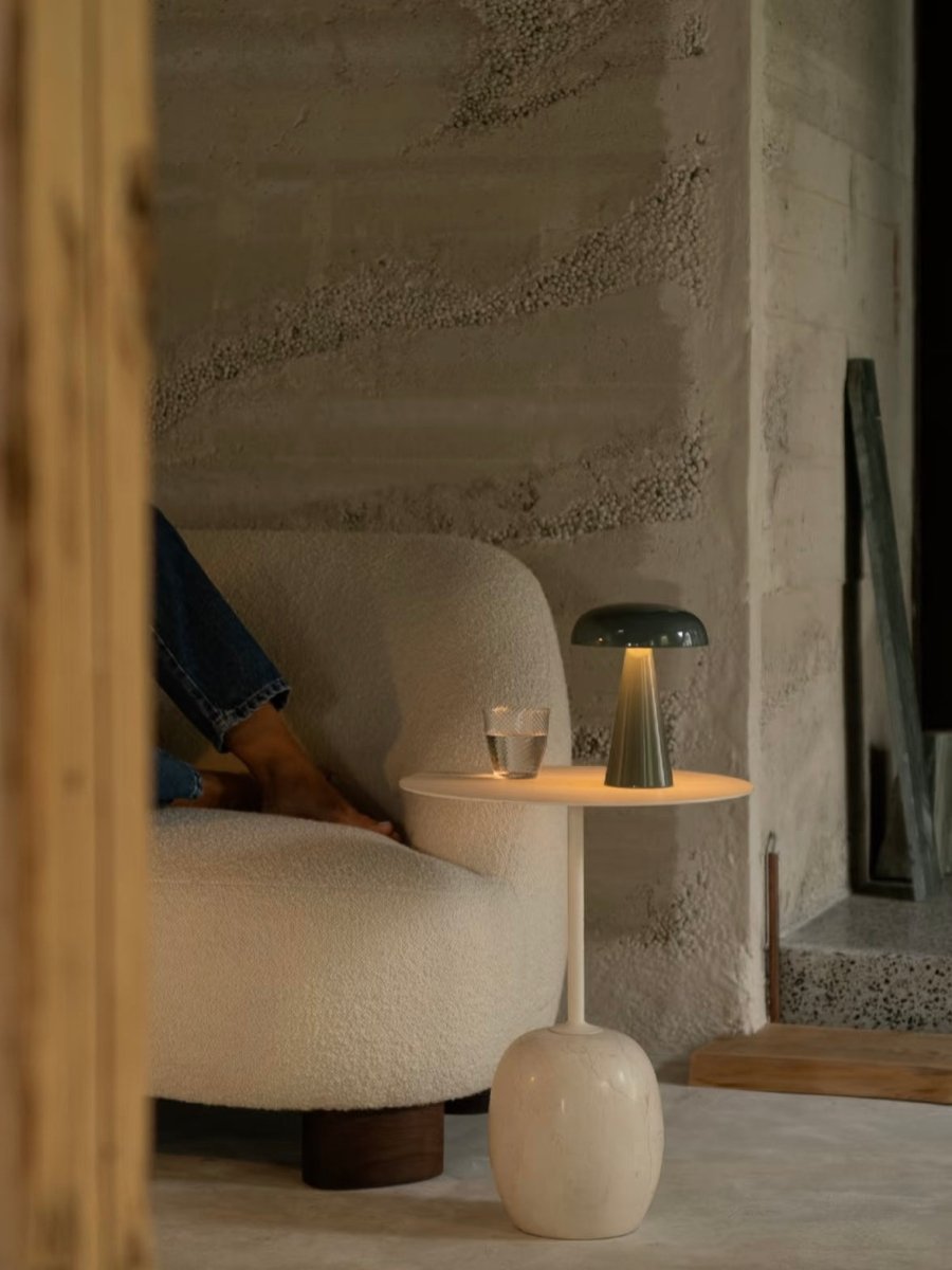 Modern Mushroom Dimmable/Portable Led Table Lamp - Como SC53 (5 Colors)