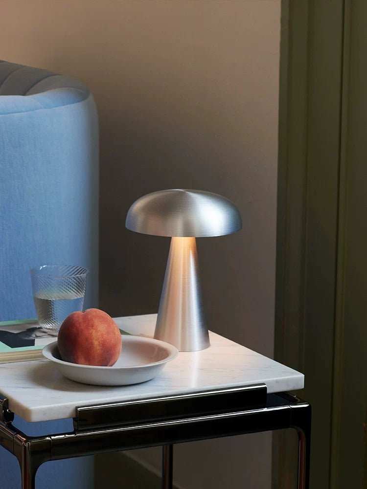 Modern Mushroom Dimmable/Portable Led Table Lamp - Como SC53 (5 Colors)