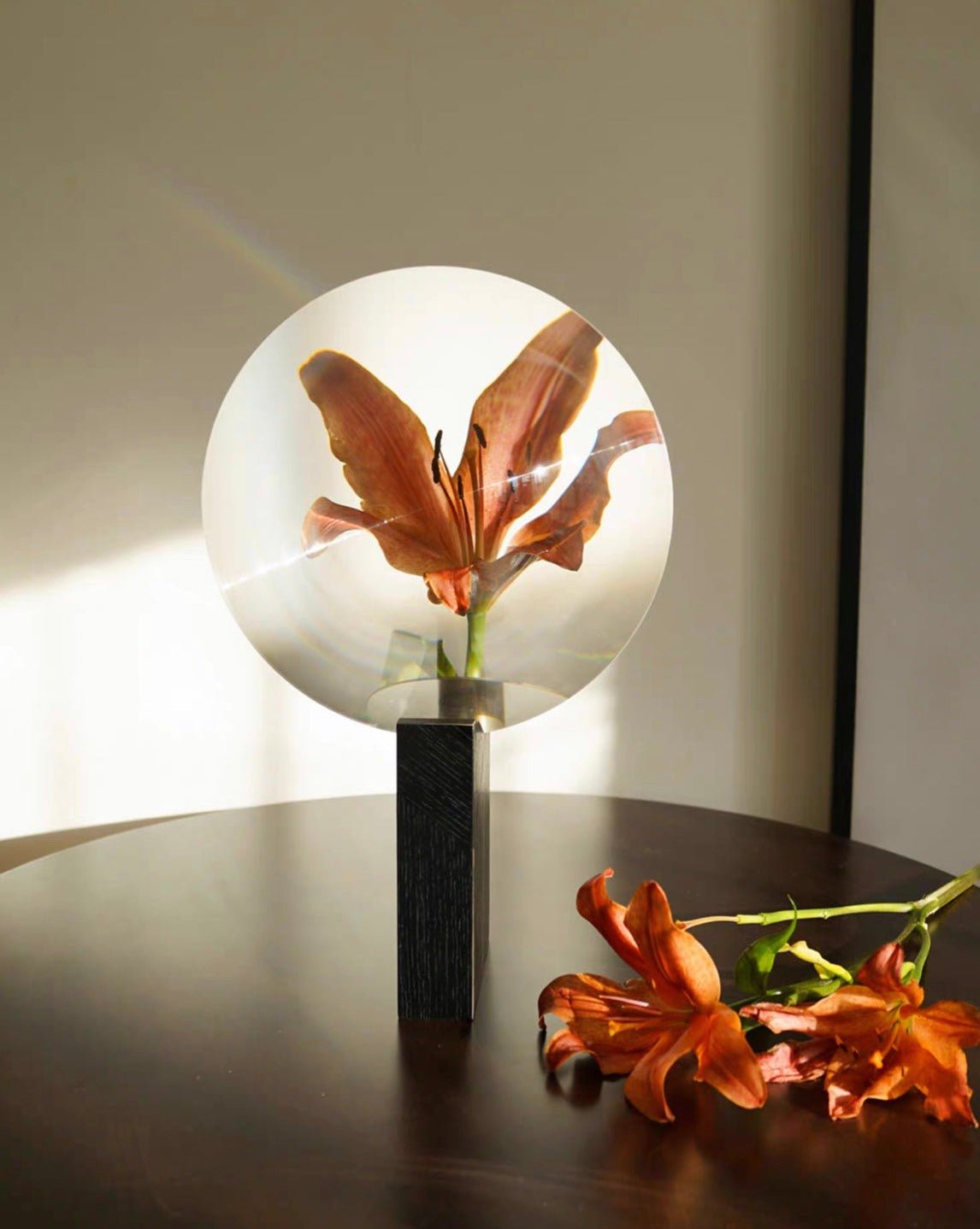 Acrylic Floating Flower Phantom Vase