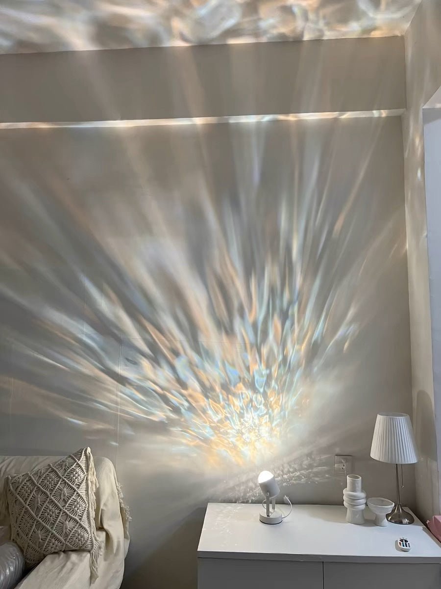 Ripple Projector Decorative Table Lamp - Creative Modern Ambient Night Light