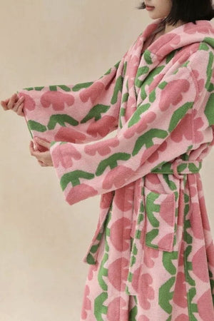 Tulip Hooded Bath Robe - 100% Organic Cotton