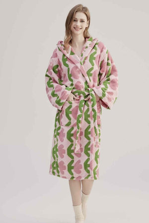 Tulip Hooded Bath Robe - 100% Organic Cotton