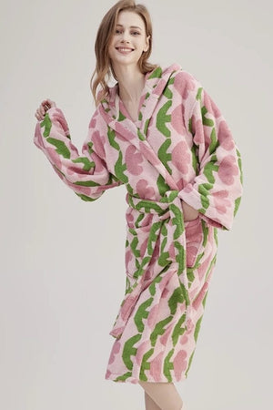 Tulip Hooded Bath Robe - 100% Organic Cotton