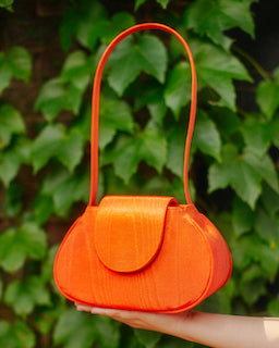 Ineva Baguette in Sun Copper Orange Moire - For the Ages