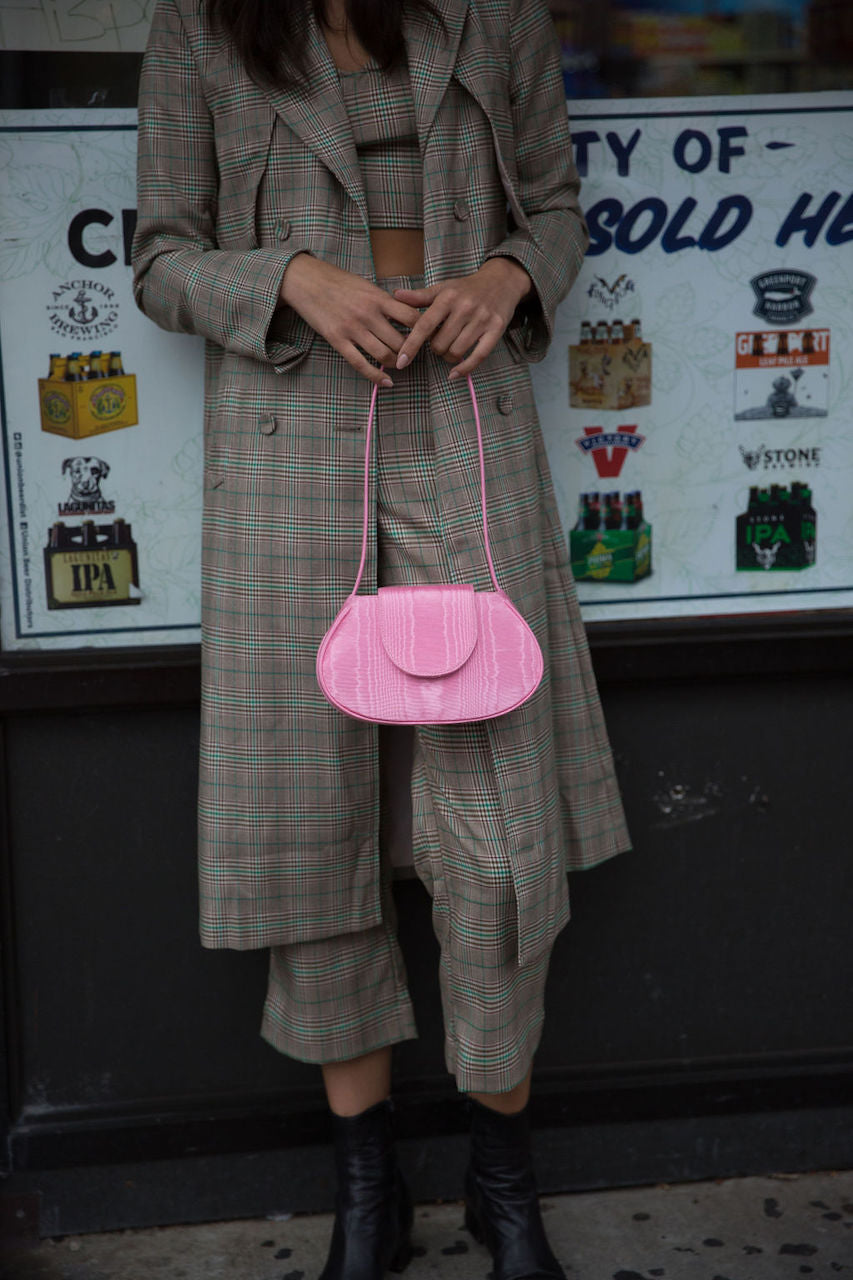 Ineva Baguette in Dusty Rose Pink Moire - For the Ages