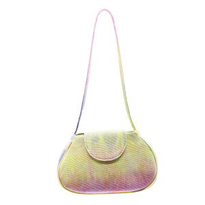 Ineva Baguette in Pastel Rainbow Tie Dye Moire - For the Ages